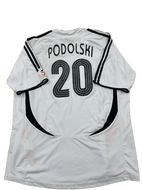 Adidas Football Shirt XL White Climacool Short Sleeve Crewneck 2006