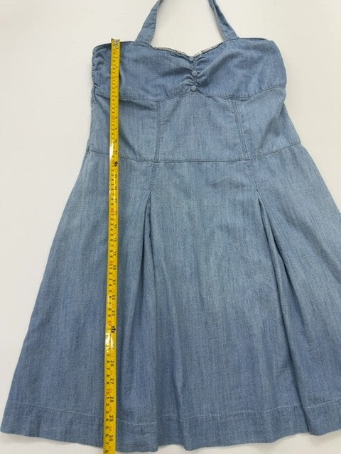 OLTRE Women Blue Dress size 12 product image 5