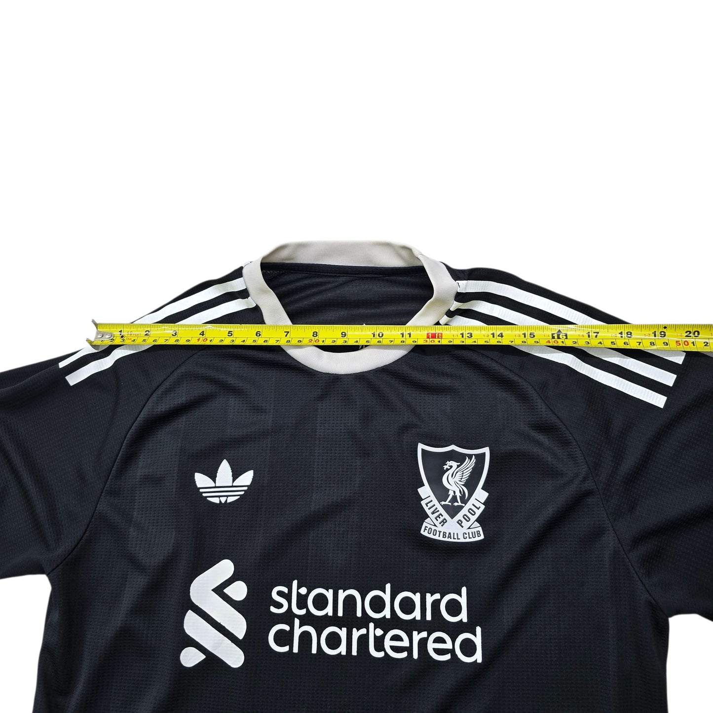 Adidas Men's Black Liverpool FC 25/26 Away Authentic Jersey