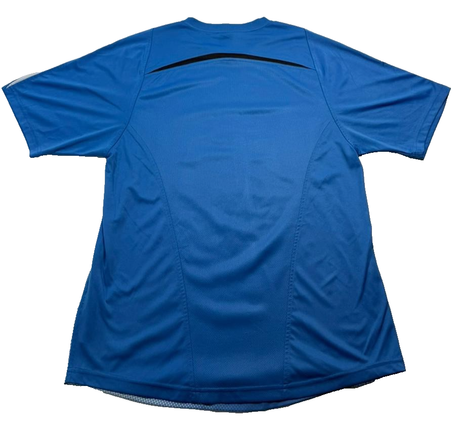 Nike Men's Blue Gradient Short-Sleeve Athletic T-Shirt - Size M