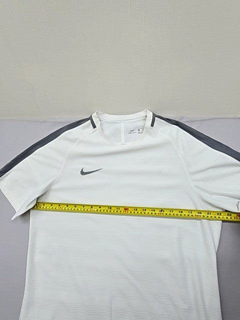 Nike Men's XL White Dri-FIT Soccer Jersey Slim Fit Poly
