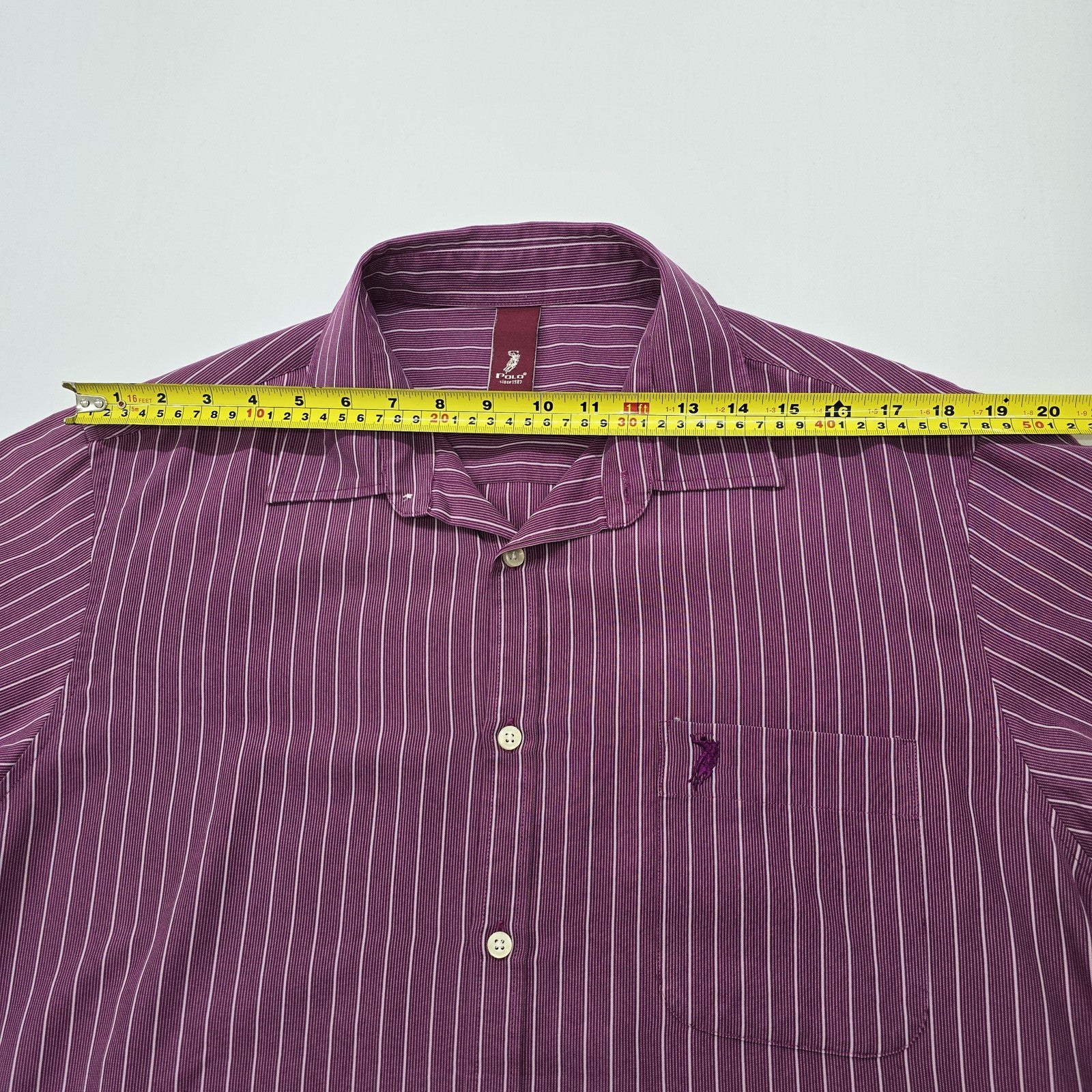 Polo Men Purple Polo Shirt size XXL product image 4