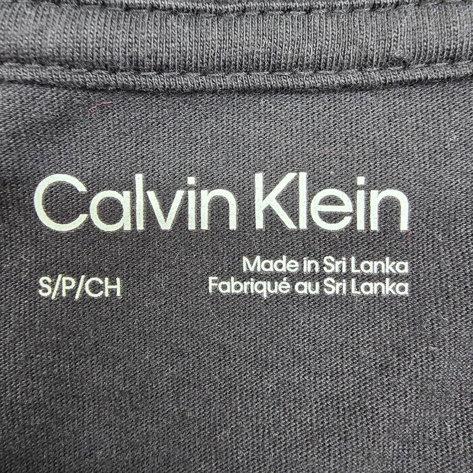 Calvin Klein Men Black T-Shirt size S product image 3