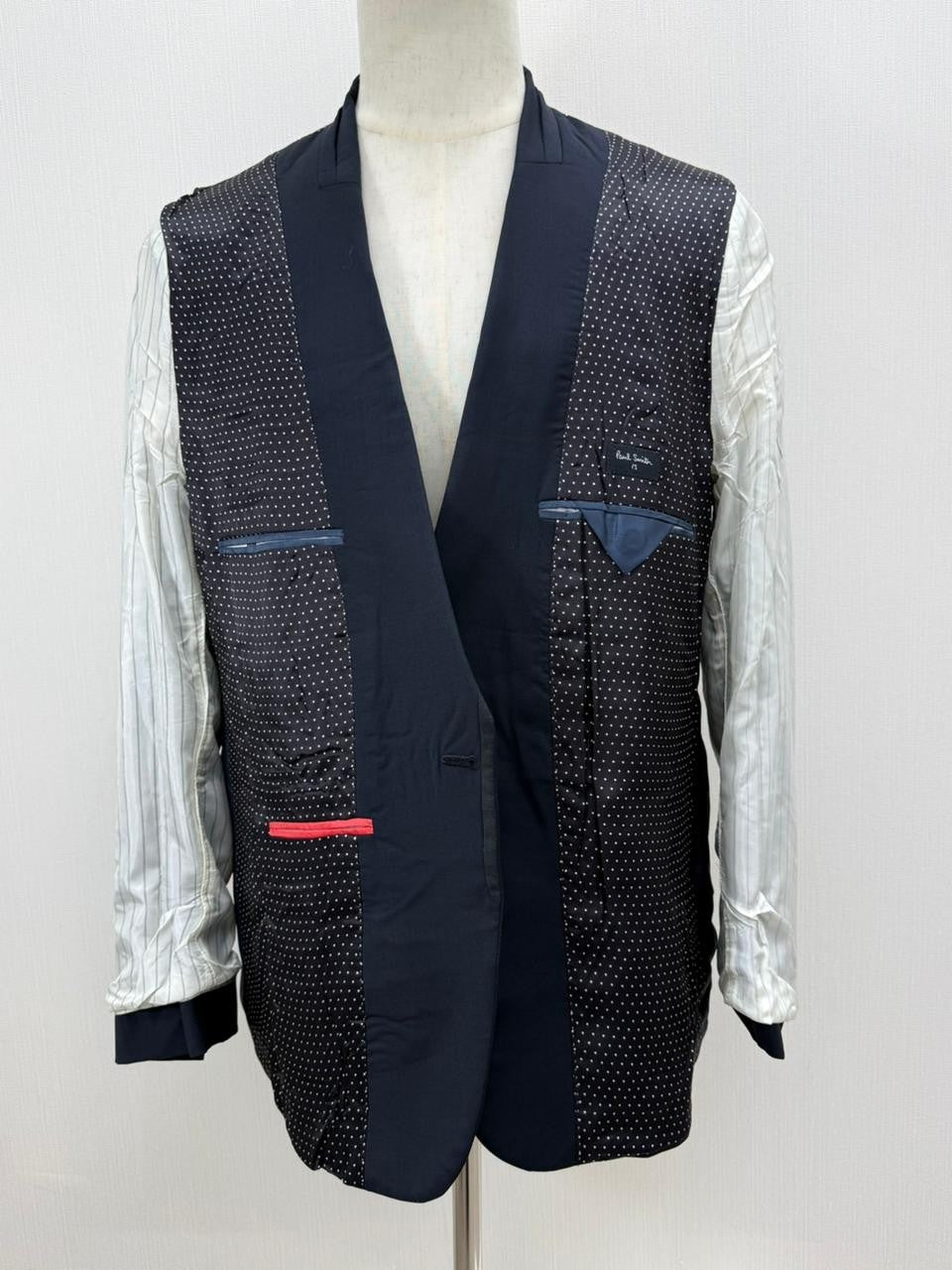 Paul Smith Men's Stylish Blazer Smart Casual Formal Dark Blue Jacket Size XL