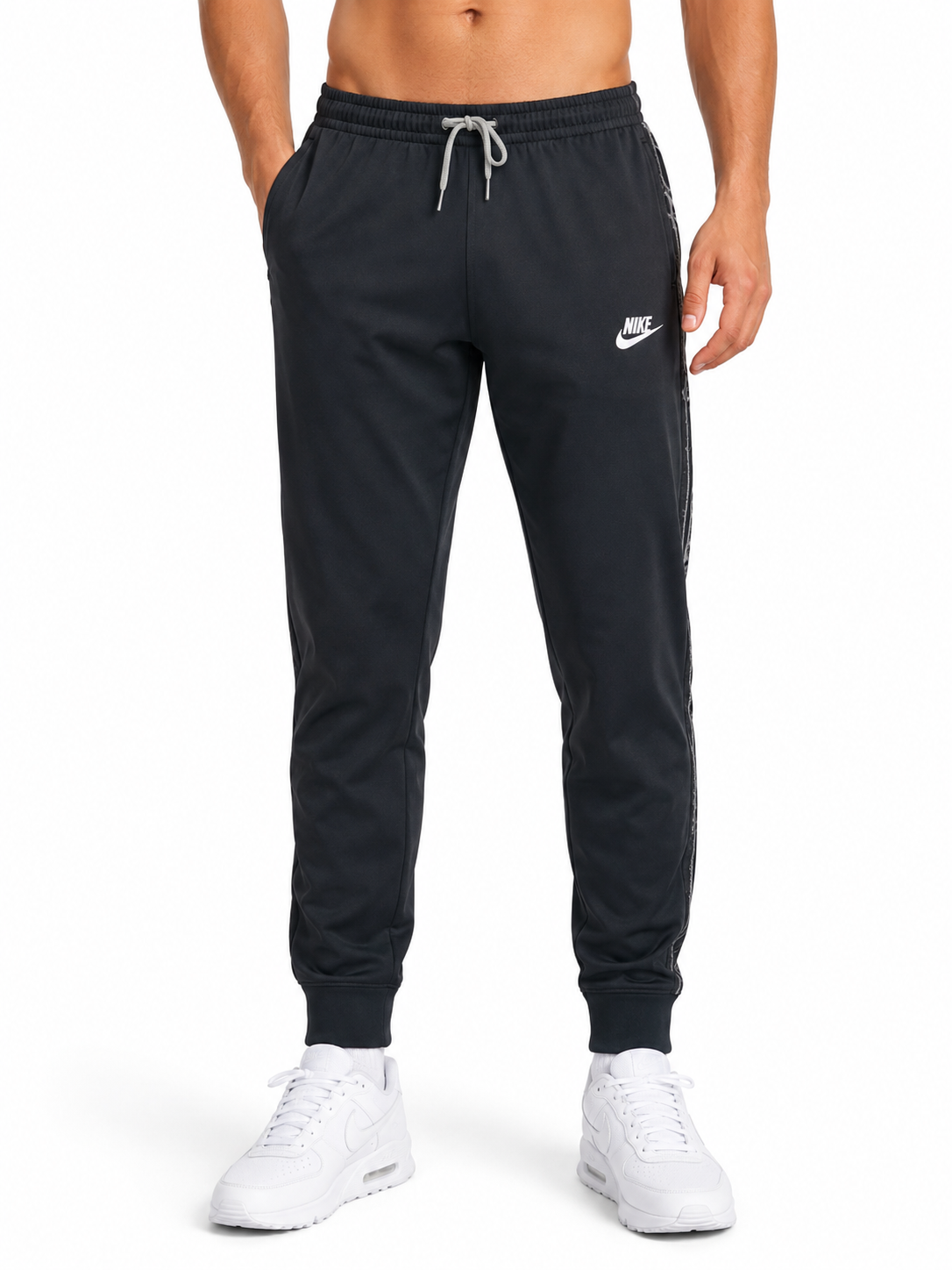 Nike Boys Gray Track Pants size L product image 1