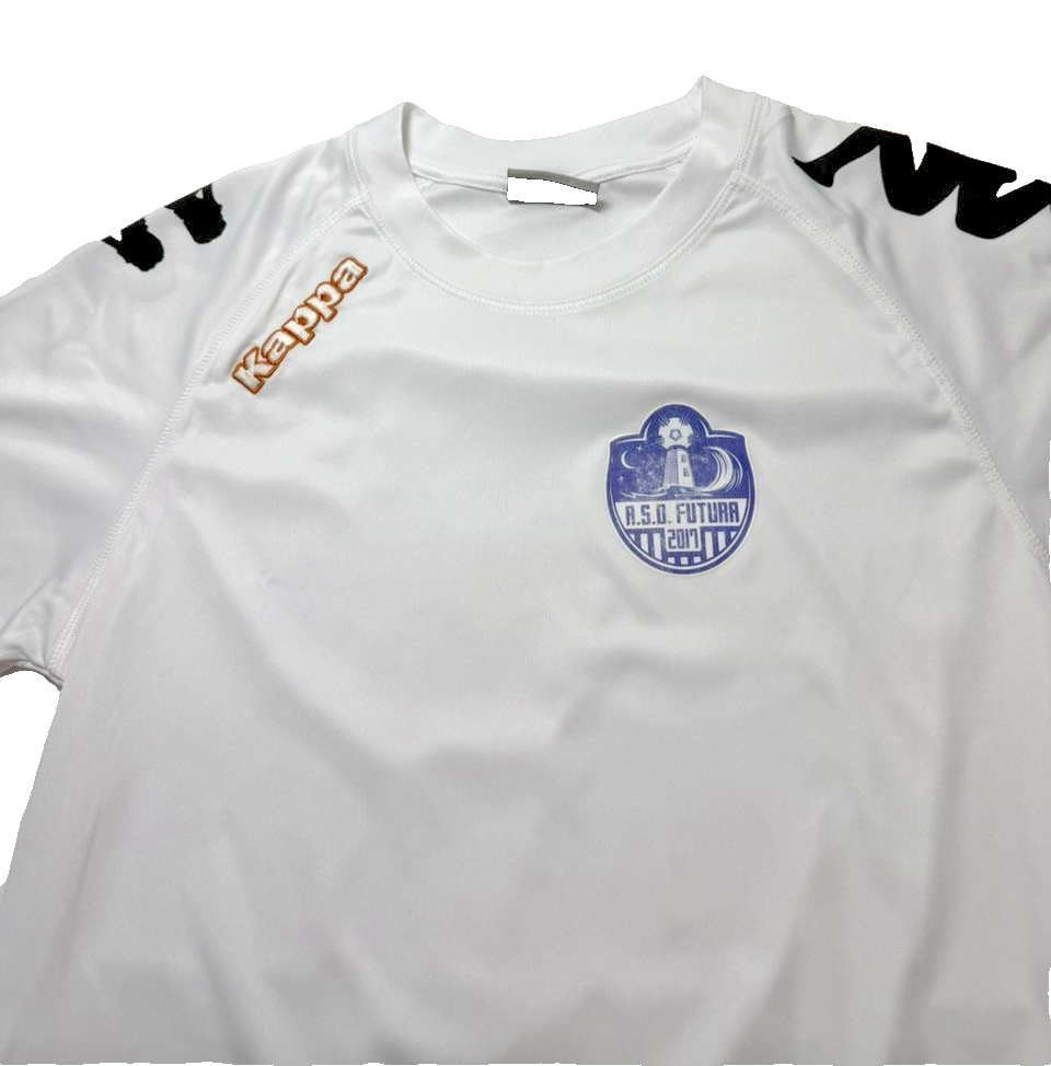 Kappa R.S.O. Futura 2017 White Short Sleeve Jersey Men's - Size M