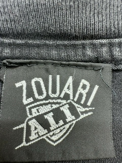 Zouari Ali Unisex Navy Reggae Cotton T-Shirt Size M
