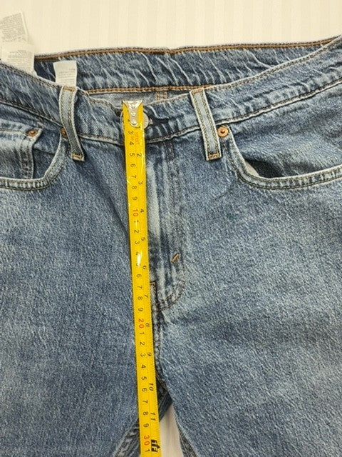 Levi’s Men Light Blue Straight Stretch Jeans Size S Regular Fit Condition