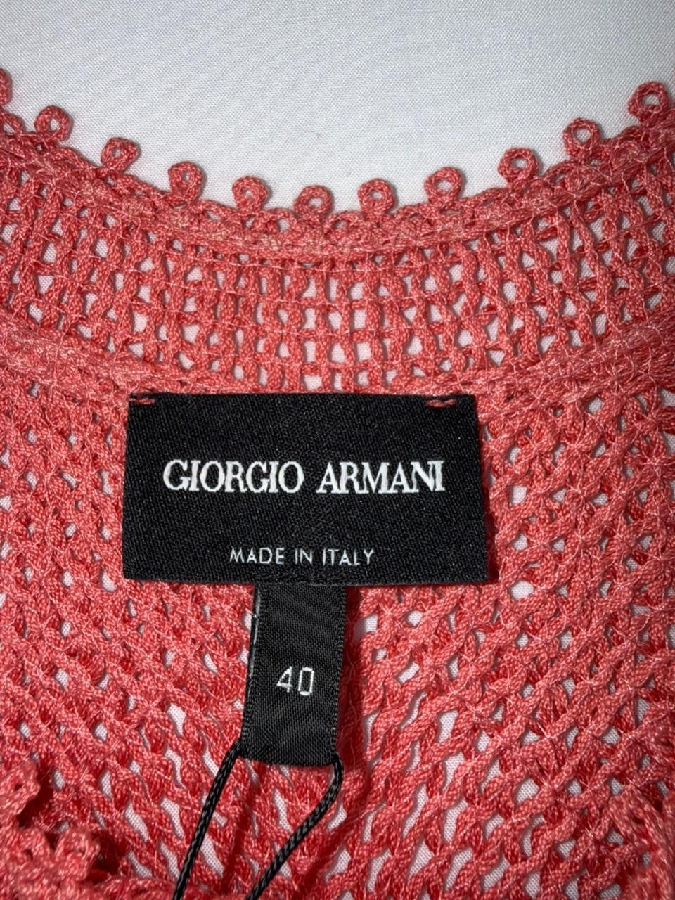 Giorgio Armani Women Red Tank Top product image 3