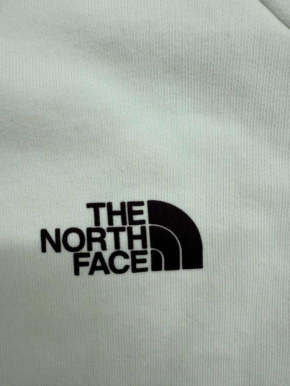 The North Face White Hoodie XL Made in Turkey Pullover Sweatshirt Men's