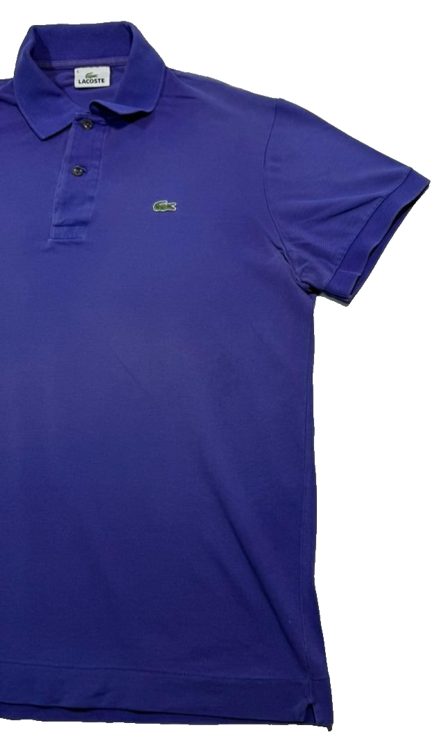 Lacoste Classic Fit Original Cotton Piqu Polo Shirt - Size S