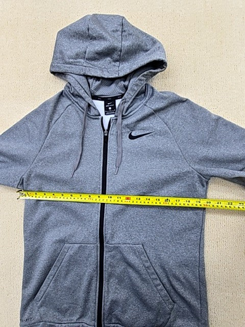 Nike Men's Grey Dri-FIT Pullover Hoodie Size M Performance Fleece