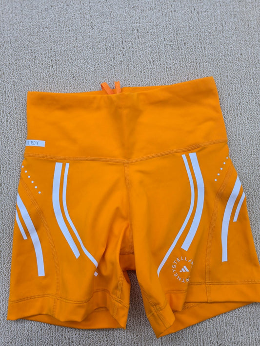 Adidas Women's Orange Shorts – Size XS, Running