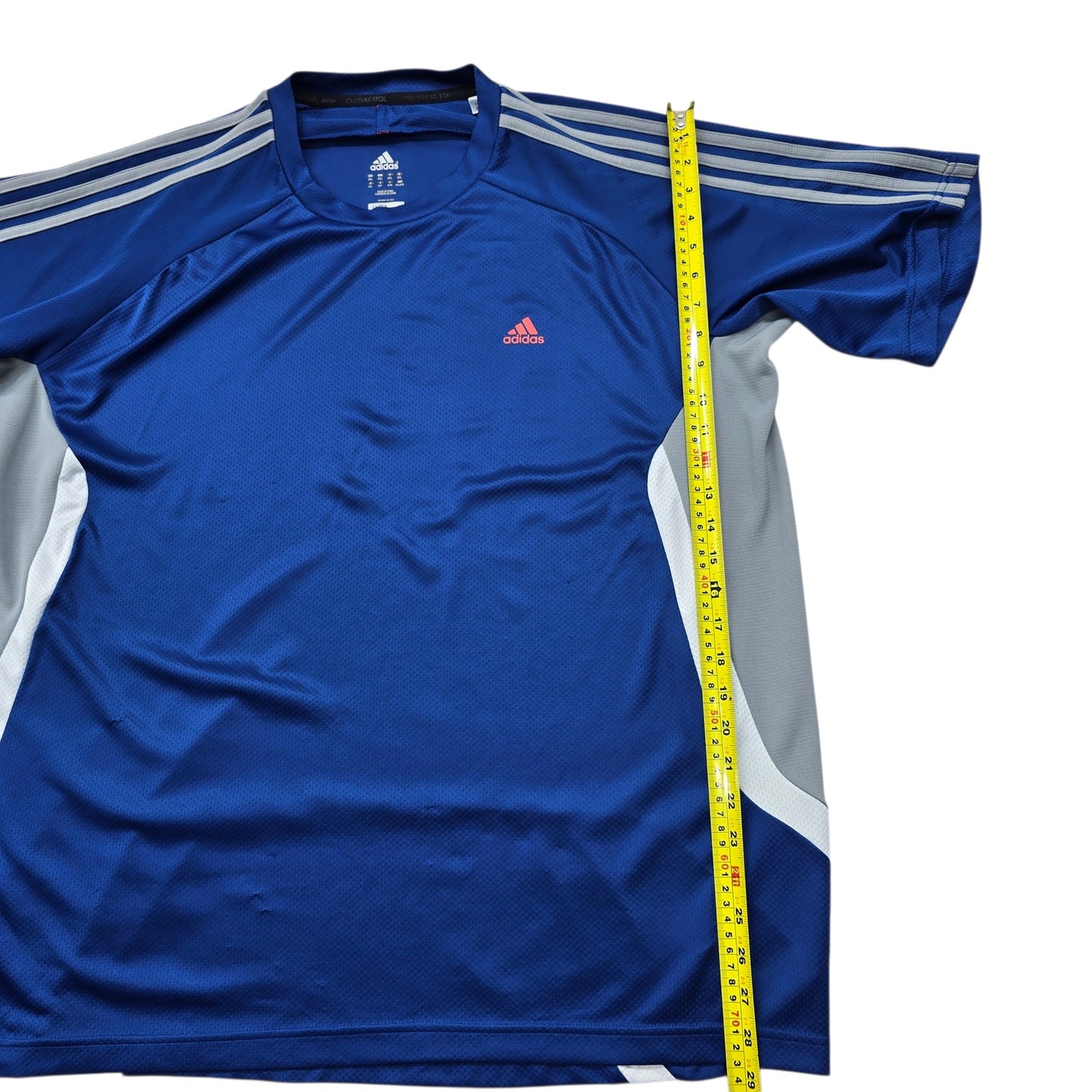 Adidas Men's Blue Climacool Jersey 2XL Athletic Mesh