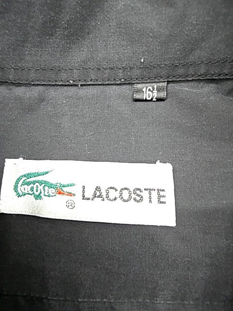 Lacoste Men Black Shirt size 16 product image 3