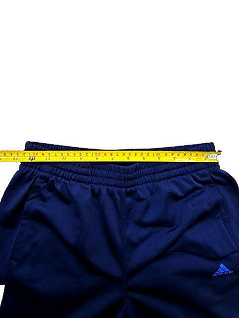 Adidas Men's Navy Stripe Track Pants Size L