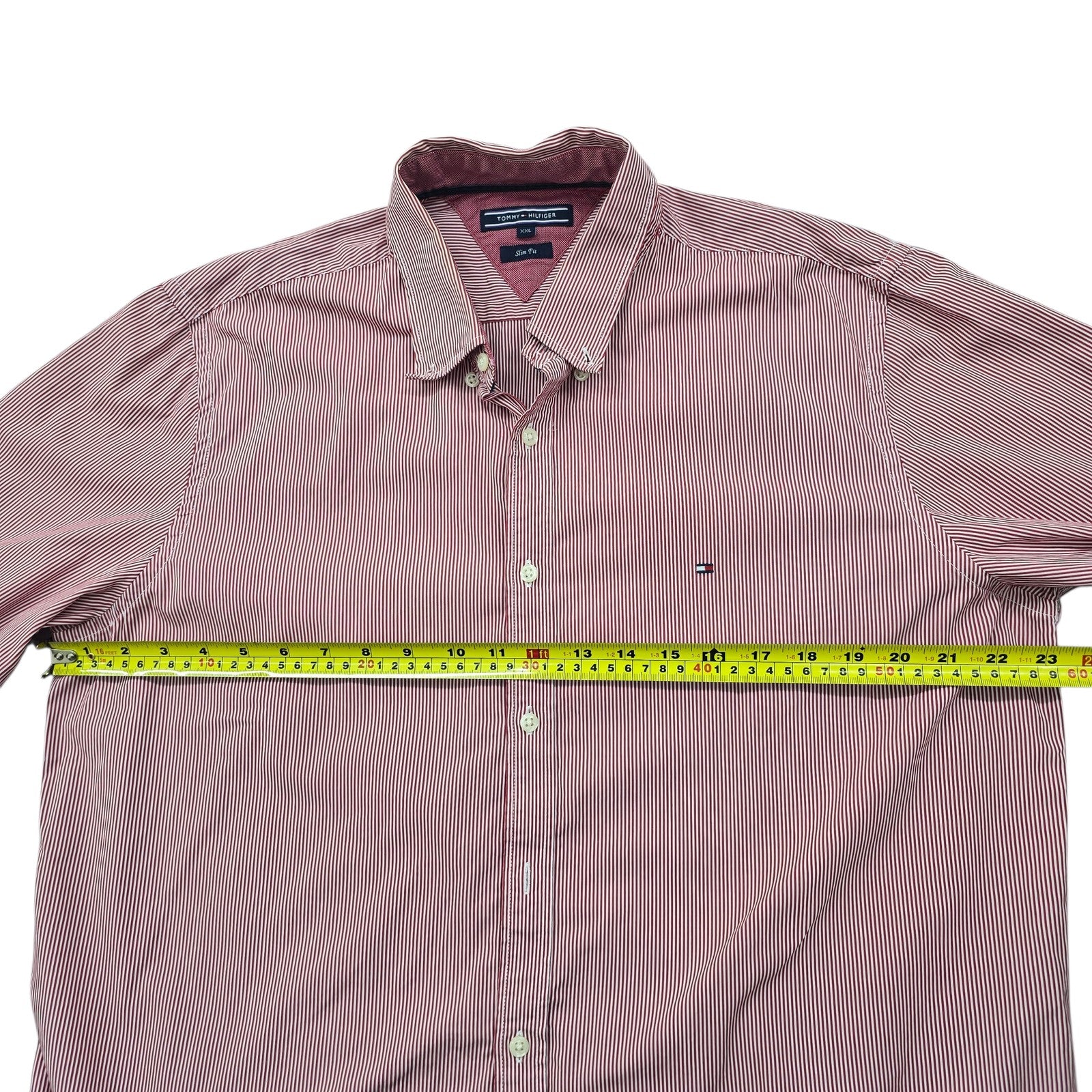 Tommy Hilfiger Men White Shirt size XXL product image 7