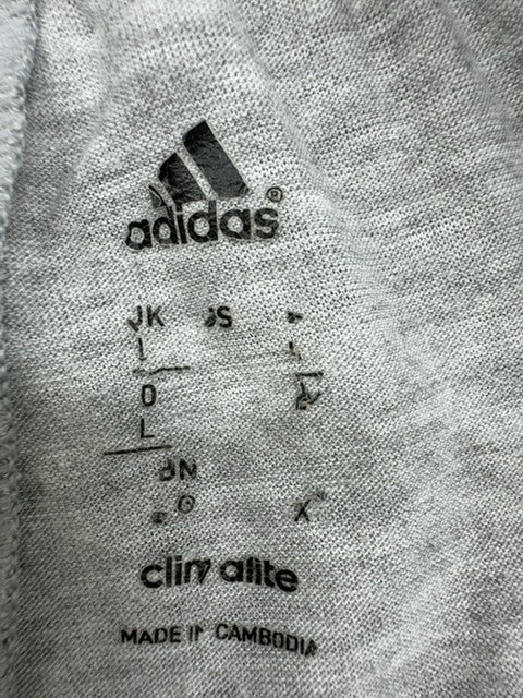 Adidas Men's Grey Climacool Shorts Regular Size Drawstring