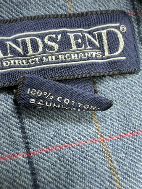Lands' End Men Blue Shirt size M product image 4