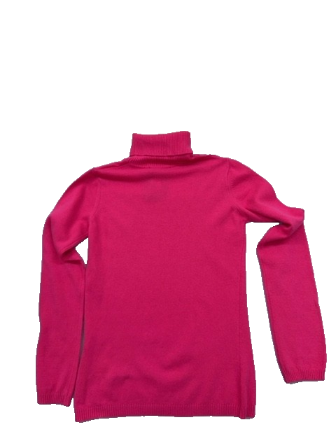 Class Roberto Cavalli Pink Turtleneck Sweater M Women Knit Long Sleeve
