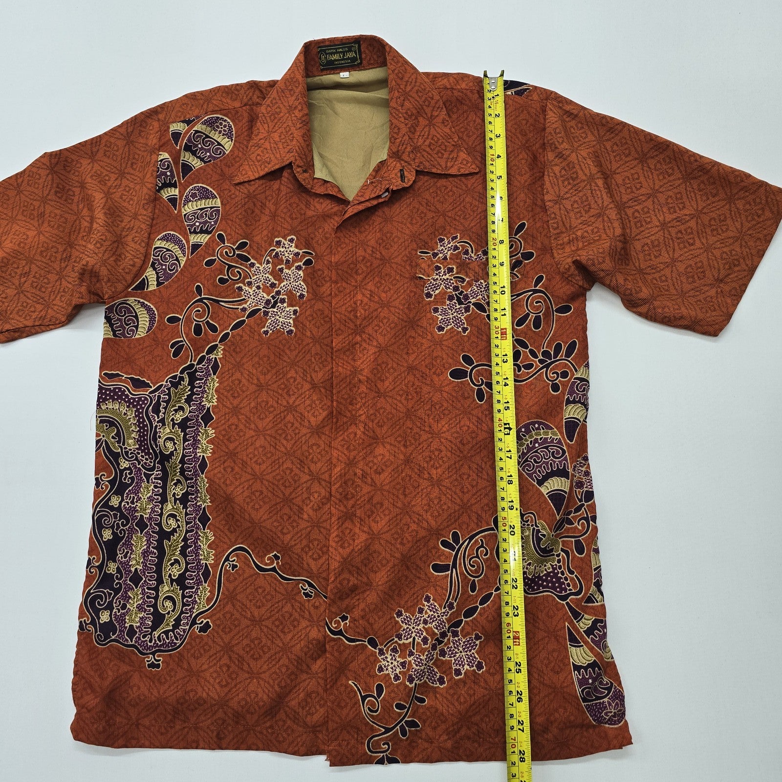 Family Jaya Men Orange Shirt product image 7