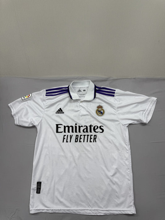 Adidas Unisex White Polo Shirt – Size L, Short Sleeve – Ref B298A