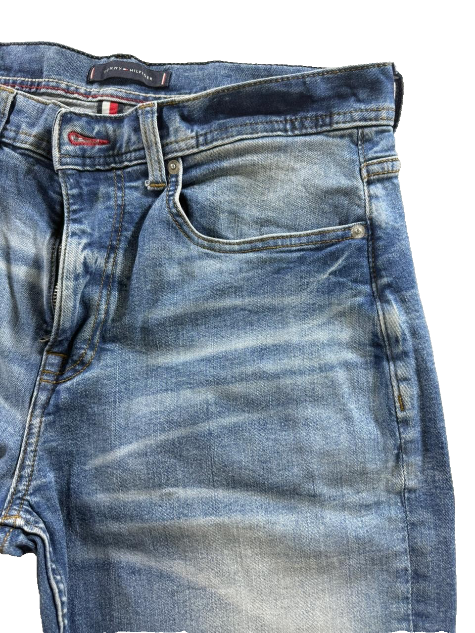 Tommy Hilfiger Houston Jeans Mens Blue Slim Fit Tapered