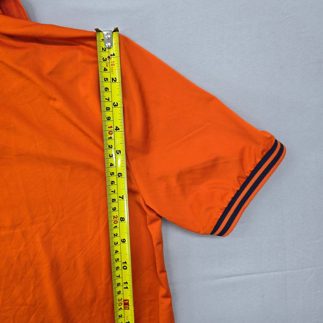 Polo Ralph Lauren Men's Orange Performance Polo Shirt Size L
