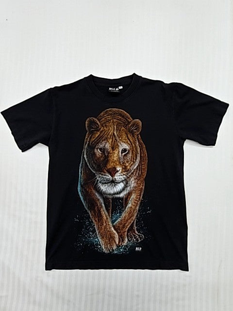 Wild Men Black T-Shirt size M product image 1