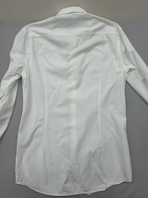 Hugo Boss Men's White Shirt, Slim Fit, Cotton