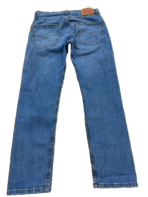 Levi's Men's Blue 501 Straight Jeans W30xL30 Vintage Red Tab
