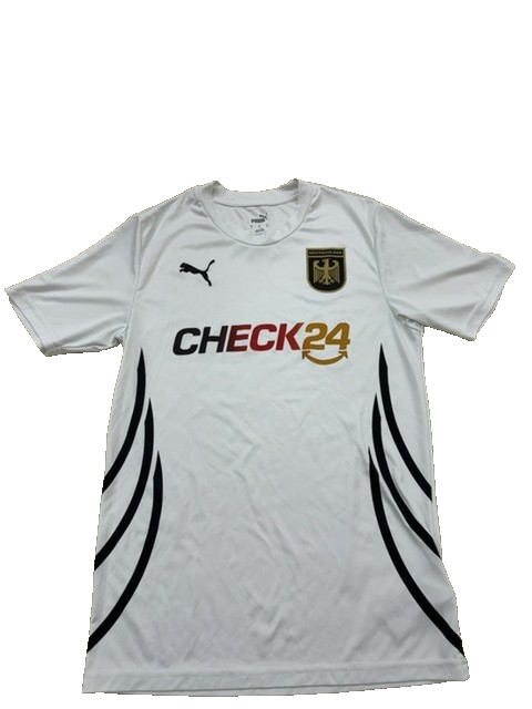 Puma Deutschland Euro 2024 Soccer Shirt S White Eagle Patch