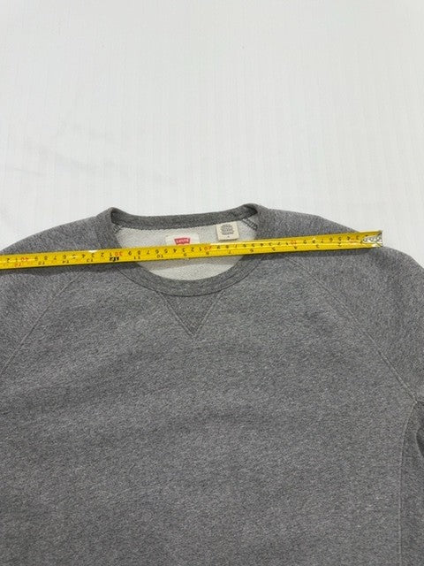 Levi's Men's Grey Relaxed Fit Crewneck Sweatshirt Size M