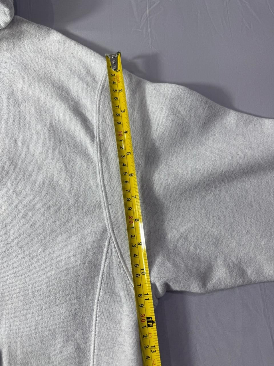Champion Reverse Weave Roger Williams Hoodie Sweatshirt Grey Men's L