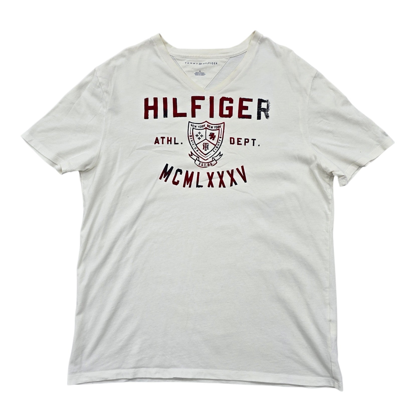Tommy Hilfiger Men White T-Shirt product image 1