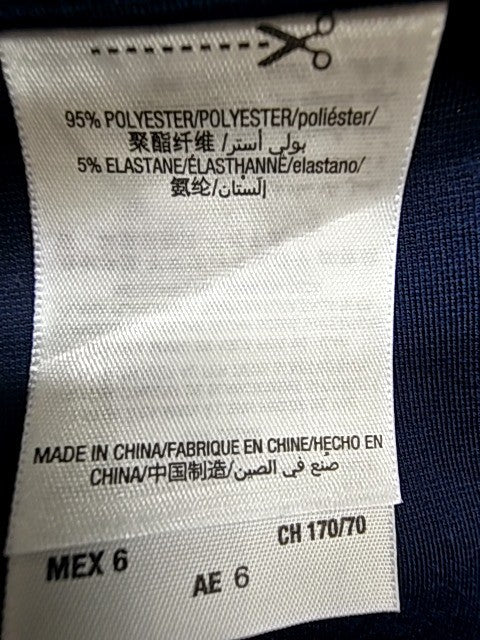 Juicy Couture Navy Side Stripe Pants Sz 6 Zipper Regular Unisex
