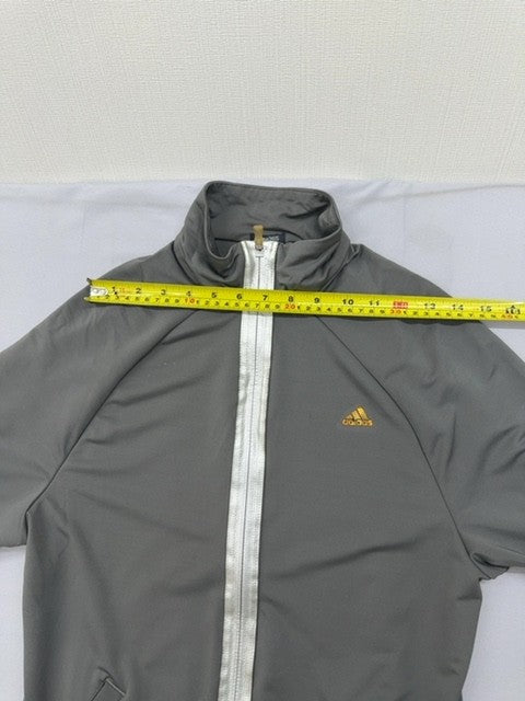 Adidas Women's Grey Clima365 Track Jacket Full Zip Training
