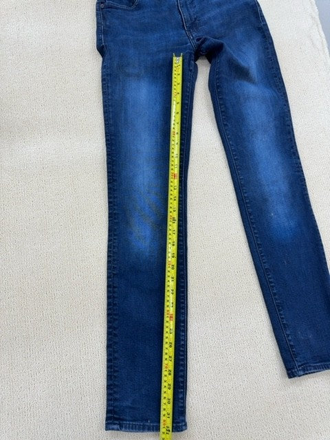 Levi's Men's Slim Premium Blue Denim Jeans Button Closure