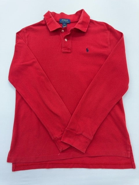 Polo Ralph Lauren Boys Red Polo Shirt size L product image 1