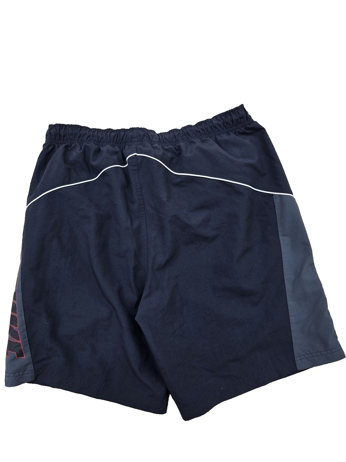 Nike Men's Navy Lap Swim Trunks L Mesh Lining Solid