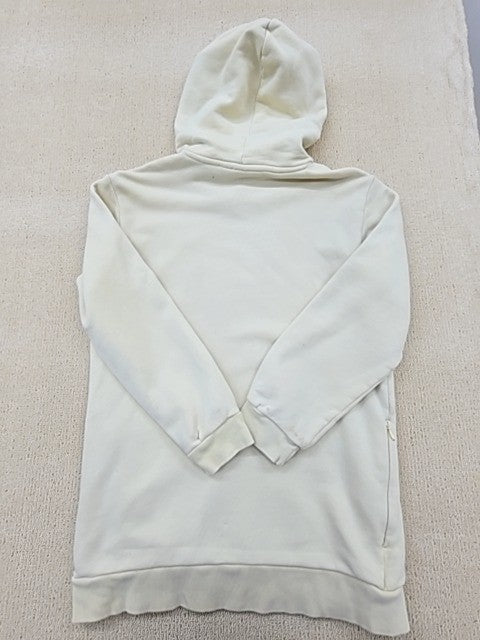 Adidas Unisex Beige Hoodie – Size XS