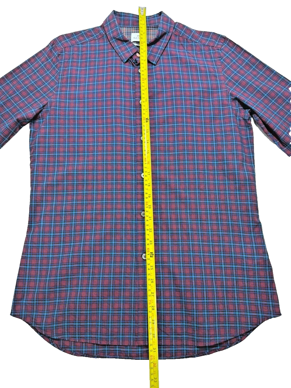 Paul Smith Checkered Shirt For Men - Size L