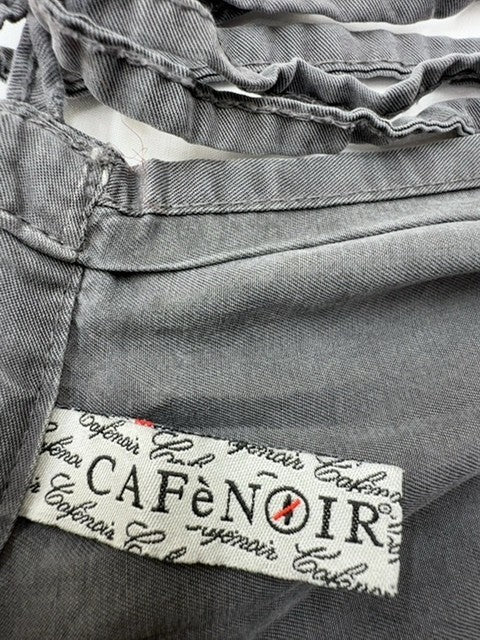 Cafenoir Women Gray Dress size M product image 4