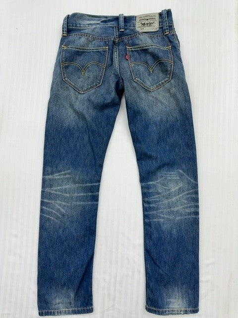 Levi Strauss Men's Medium Blue 511 Slim Jeans 32x32 Riveted