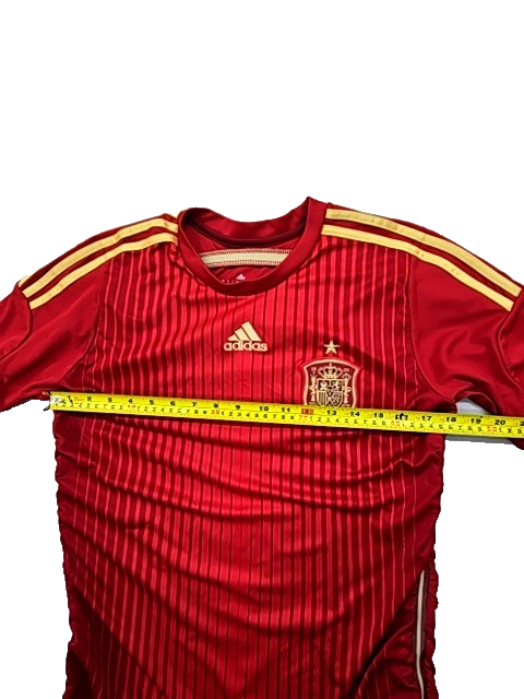 Adidas Spain National Team Red M Jersey Climacool Short Sleeve