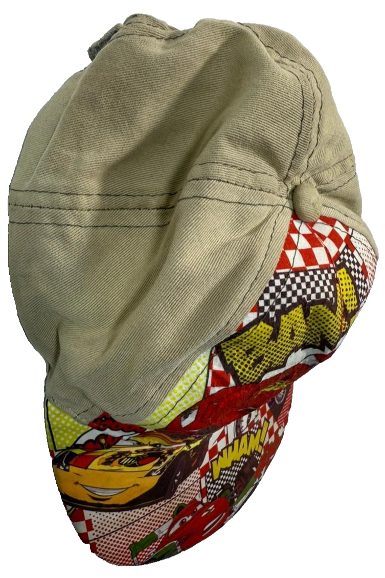 Kids Unisex Disney Pixar Cars Lightning Mcqueen Baseball Cap Comic Print Kron