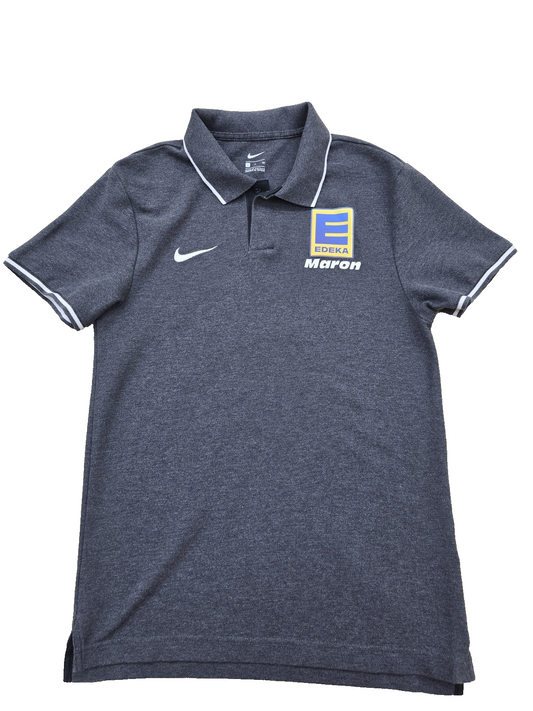 Nike Men's Gray Polo Shirt – Size S, Short Sleeve – Ref 11204