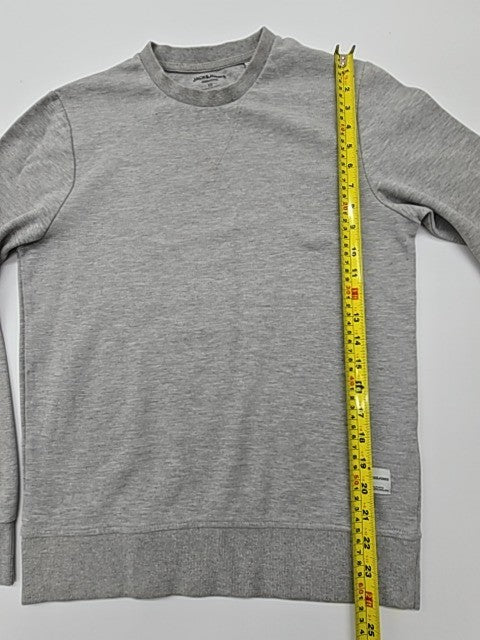 Jack & Jones Mens Gray Essentials Pullover Hoodie Size XS BNWT