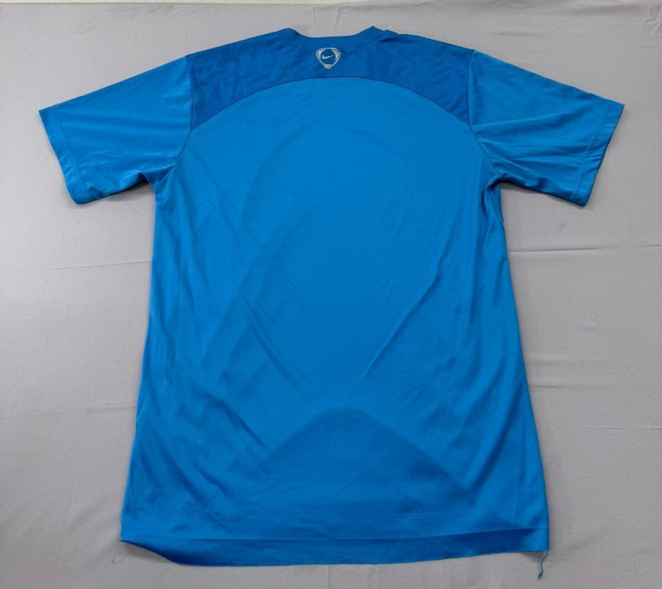 Nike Men's Blue Athletic T-Shirt Size M Loose Fit Crewneck