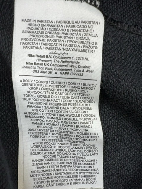 Nike Tech Fleece Activewear Shorts XS Navy Drawstring